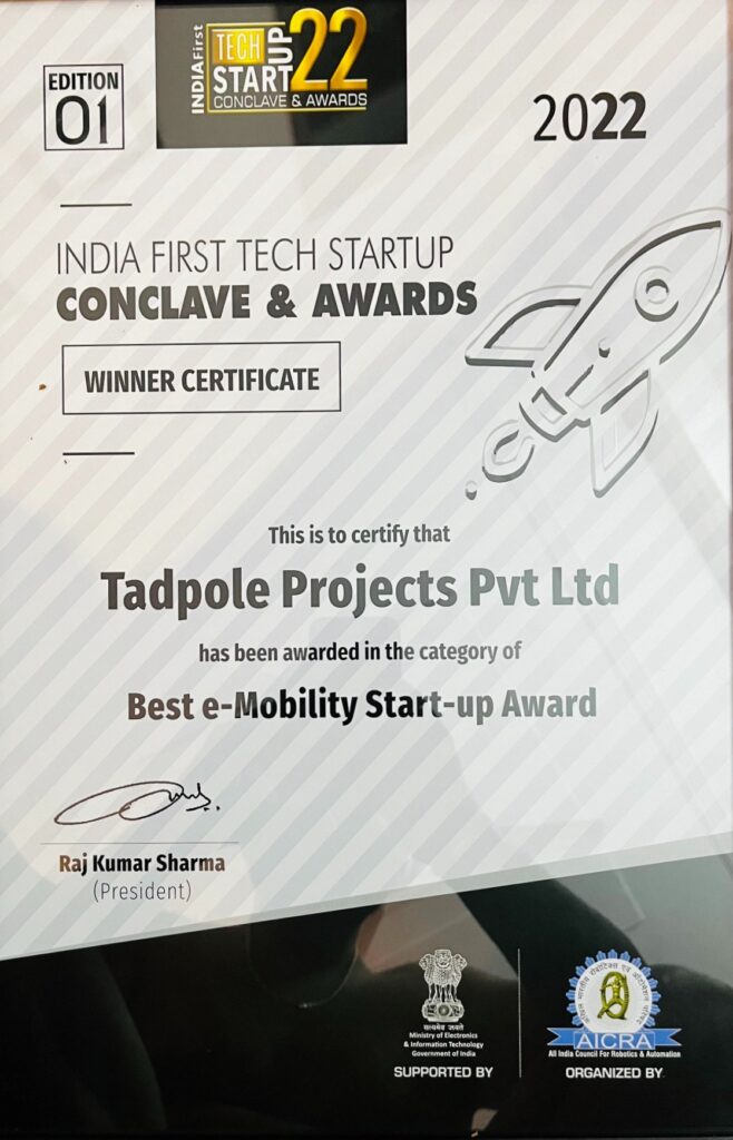 INDIA FIRST TECH STARTUP CONCLAVE & AWARDS