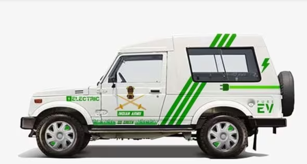 Maruti Gypsy, part of Indian Army fleet, converted into electric cars